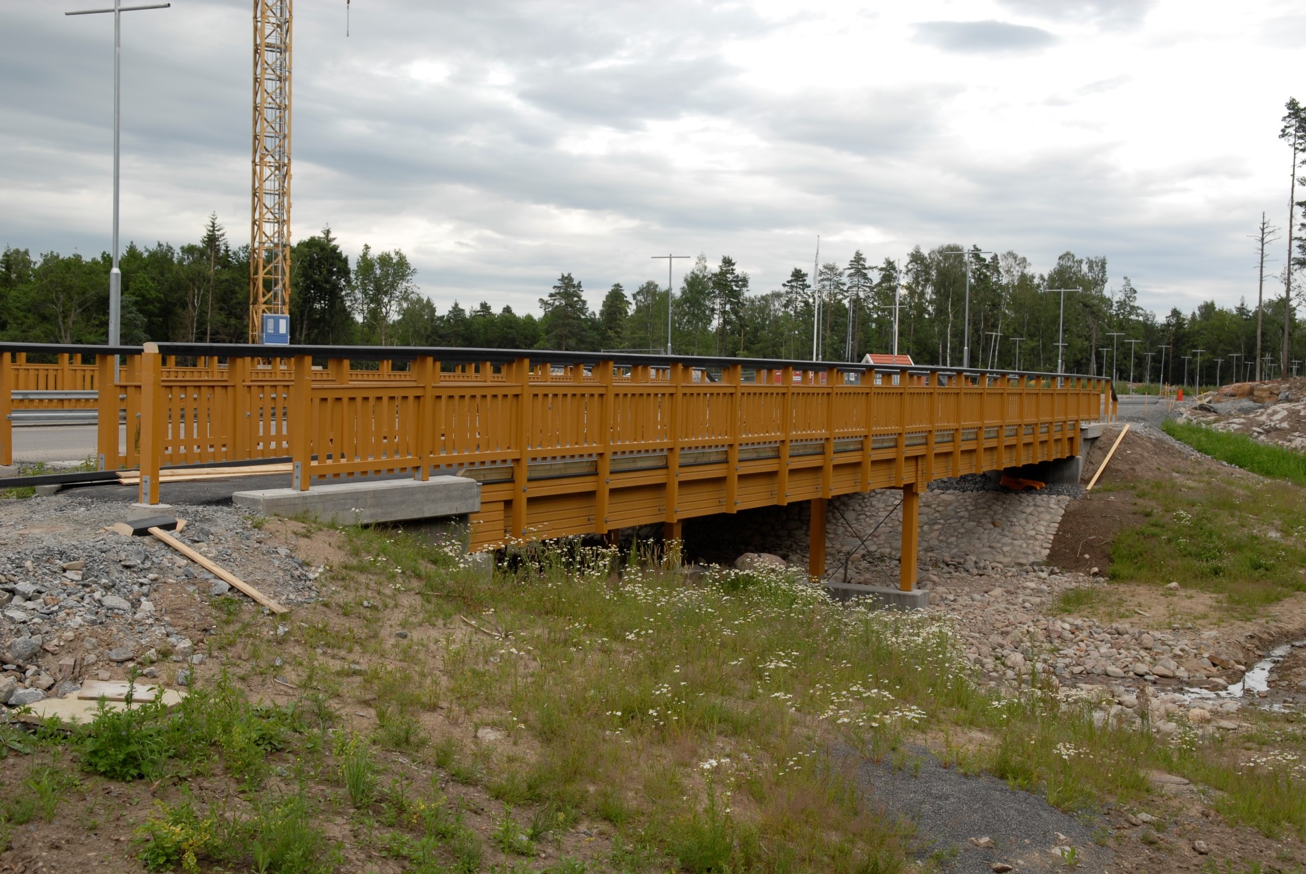Plattbro och T-balksbro, Alingsås