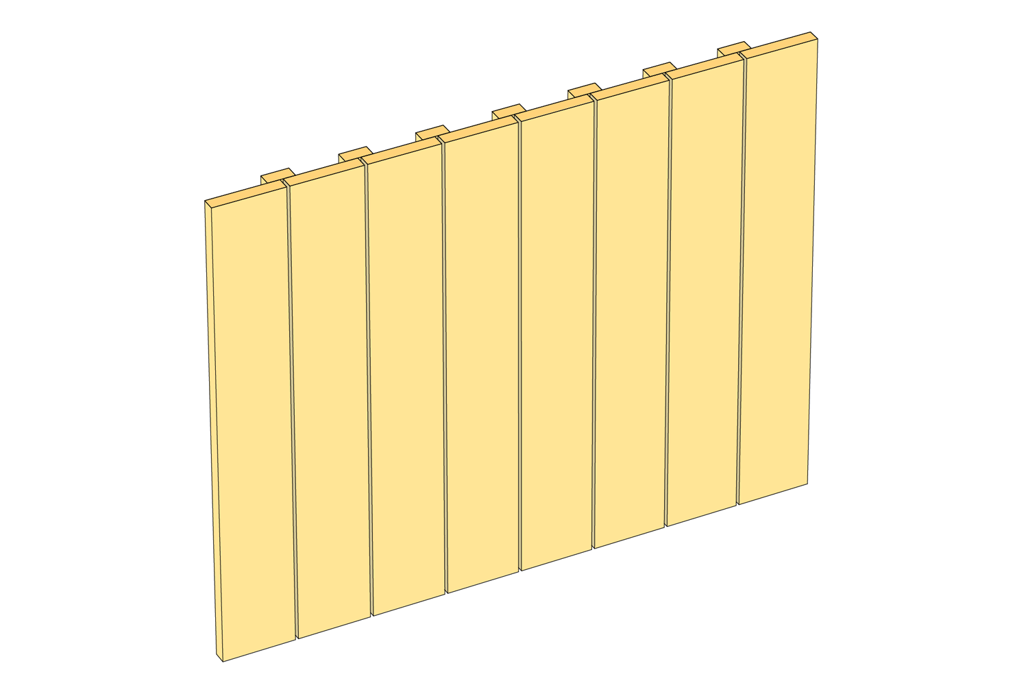 Omvänd lockläktspanel