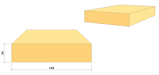 Planhyvlat virke 34x145