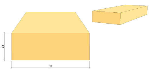 Planhyvlat virke 34x95