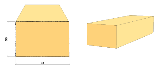 Sågat virke 50x75