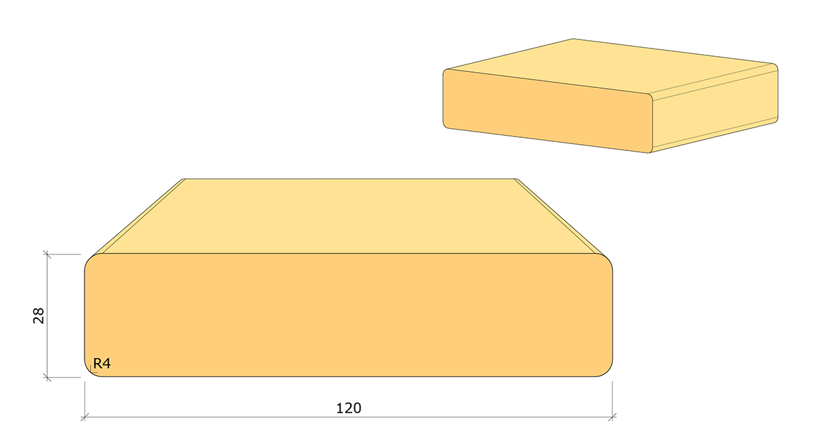 Trall 28x120