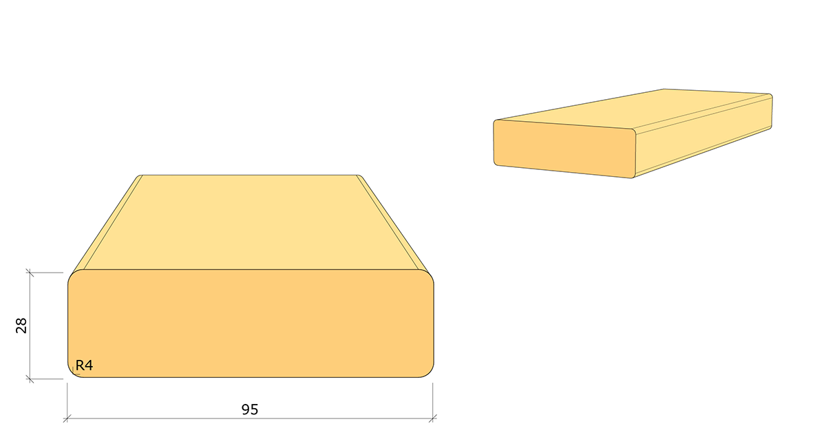 Trall 28x95