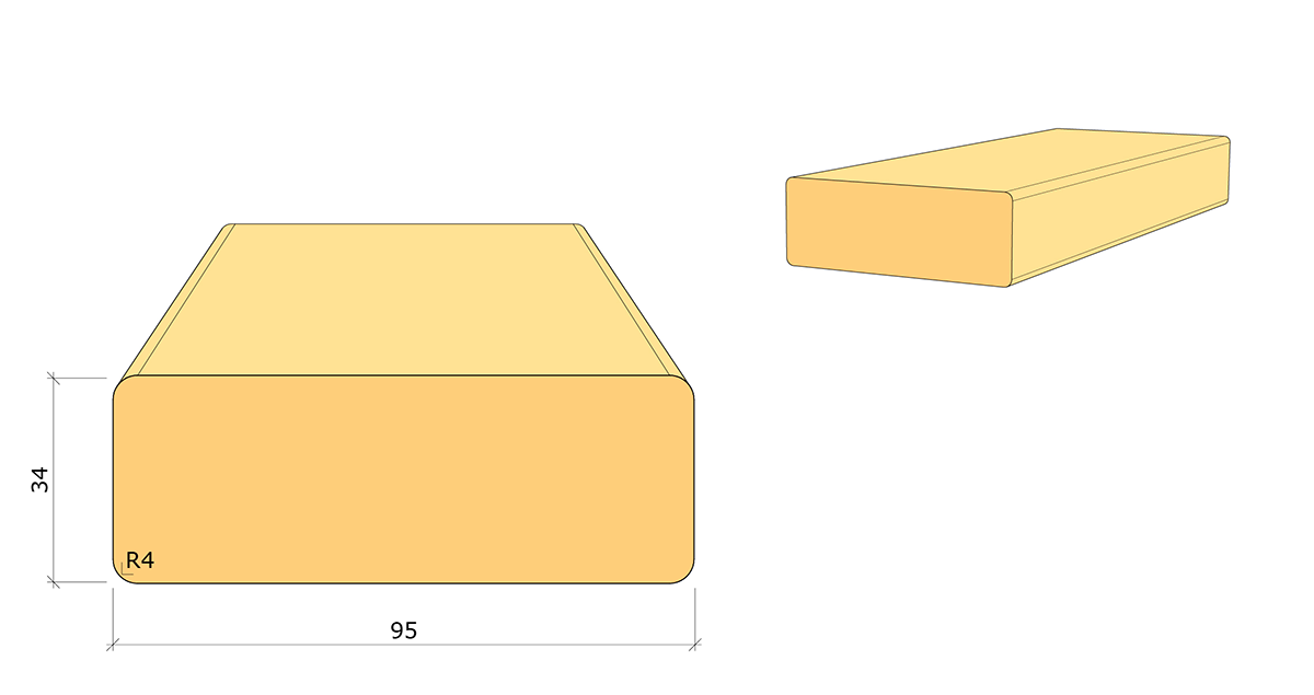 Trall 34x95