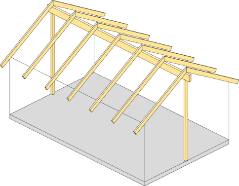 Raka limträelement