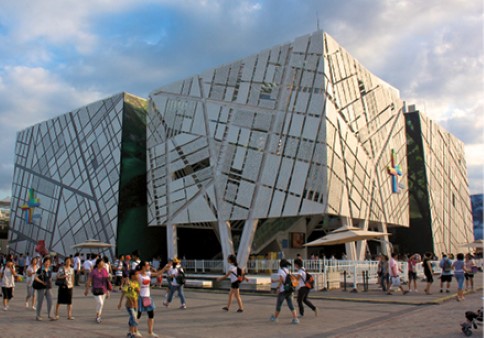 Svenska paviljongen på världsutställningen Expo 2010 i Shanghai, Kina