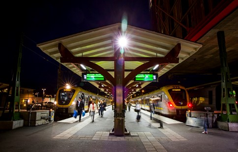 Perrongtak, Göteborgs Centralstation.