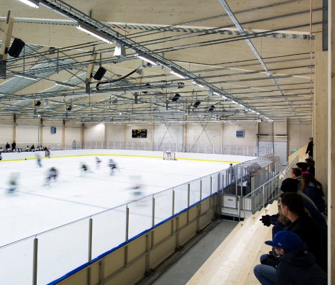 Skellefteå AIK Hockey träningshall, Skellefteå.