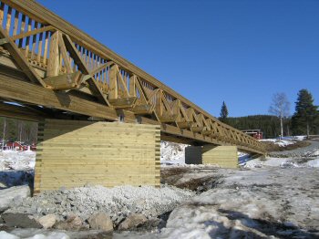 Fackverksbro – gång- och cykelbro Fackverksbro – gång- och cykelbro