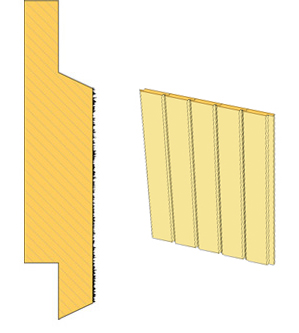 Stående utvändig panel - TräGuiden